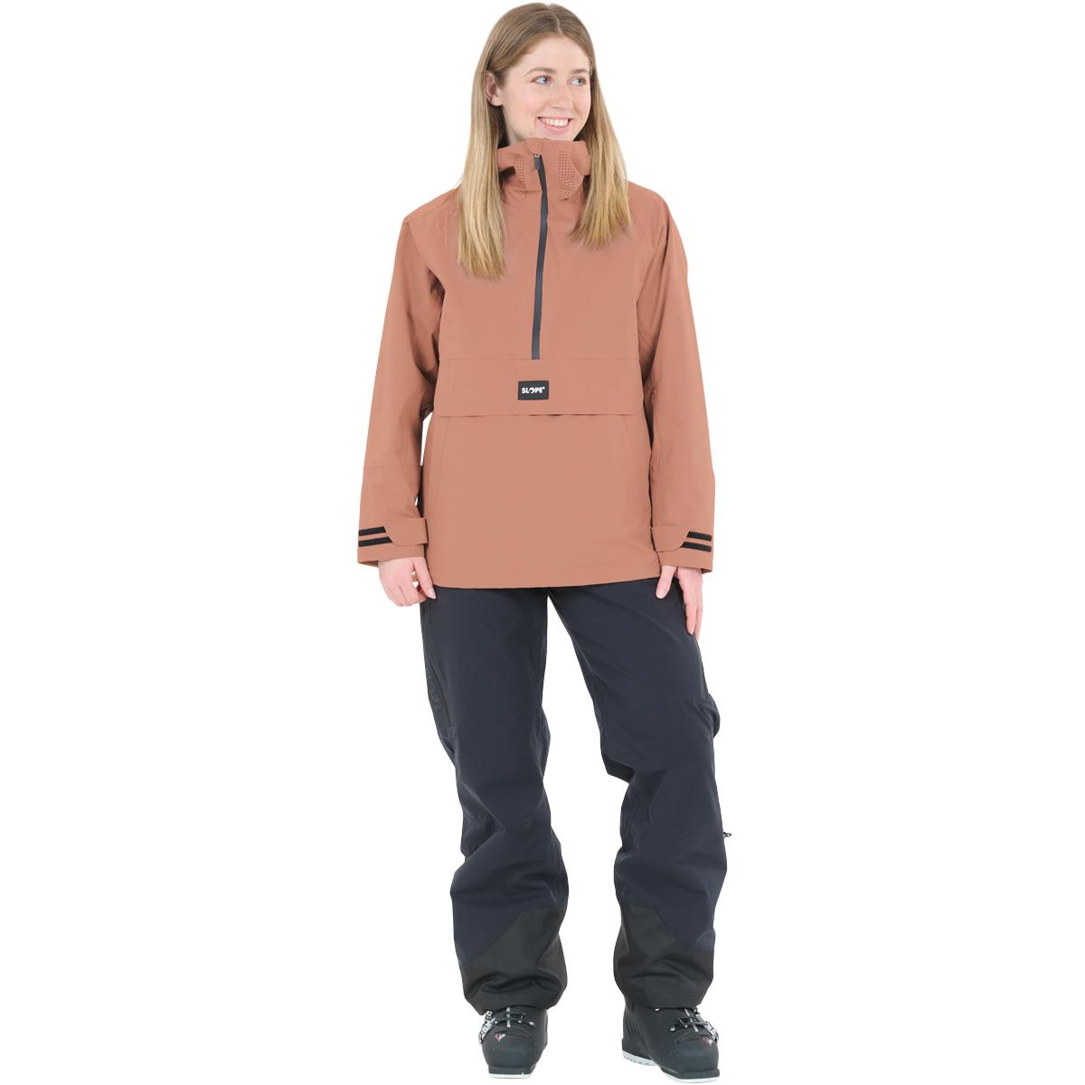 SLOPE Ruki Skianorakk Dame Cognac