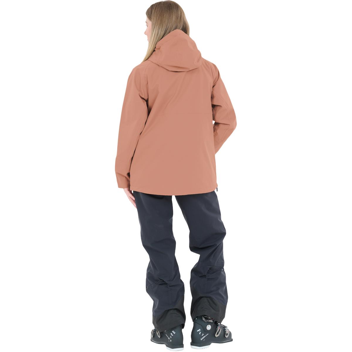 SLOPE Ruki Skianorakk Dame Cognac