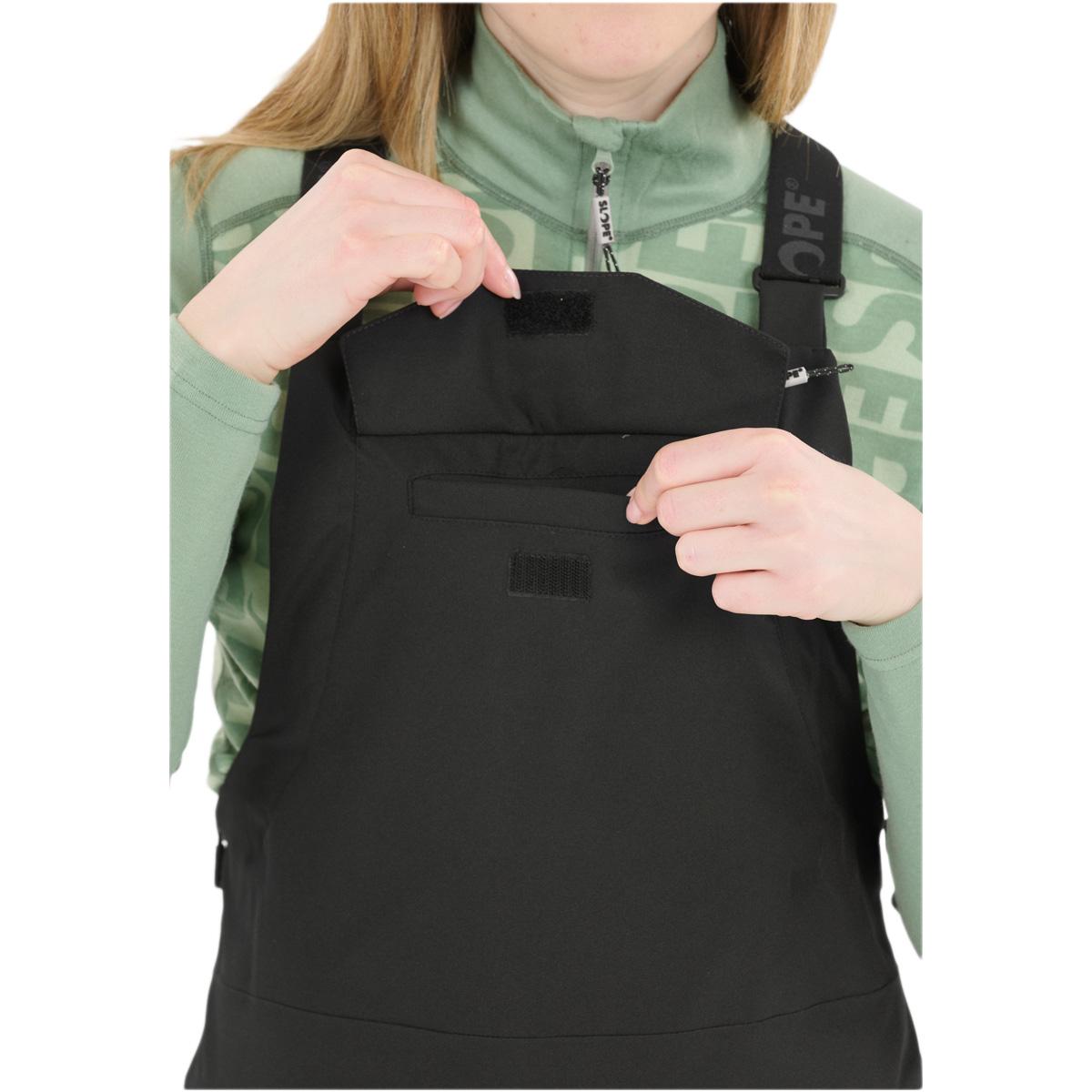 SLOPE Kenwood Bib Skibukser Dame Black