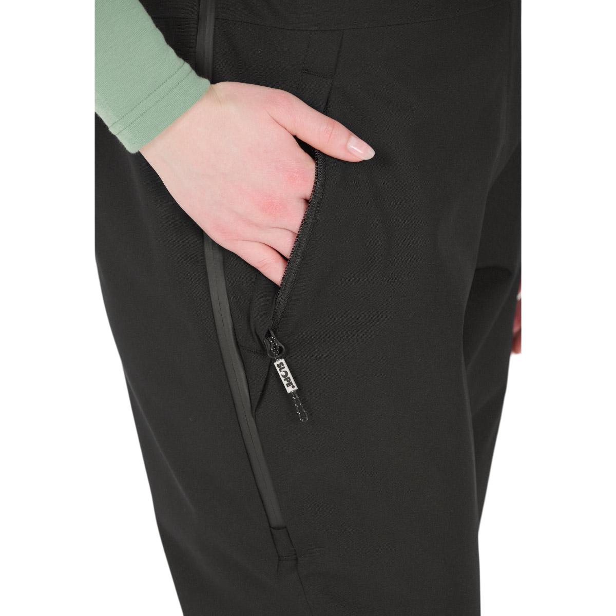 SLOPE Kenwood Bib Skibukser Dame Black
