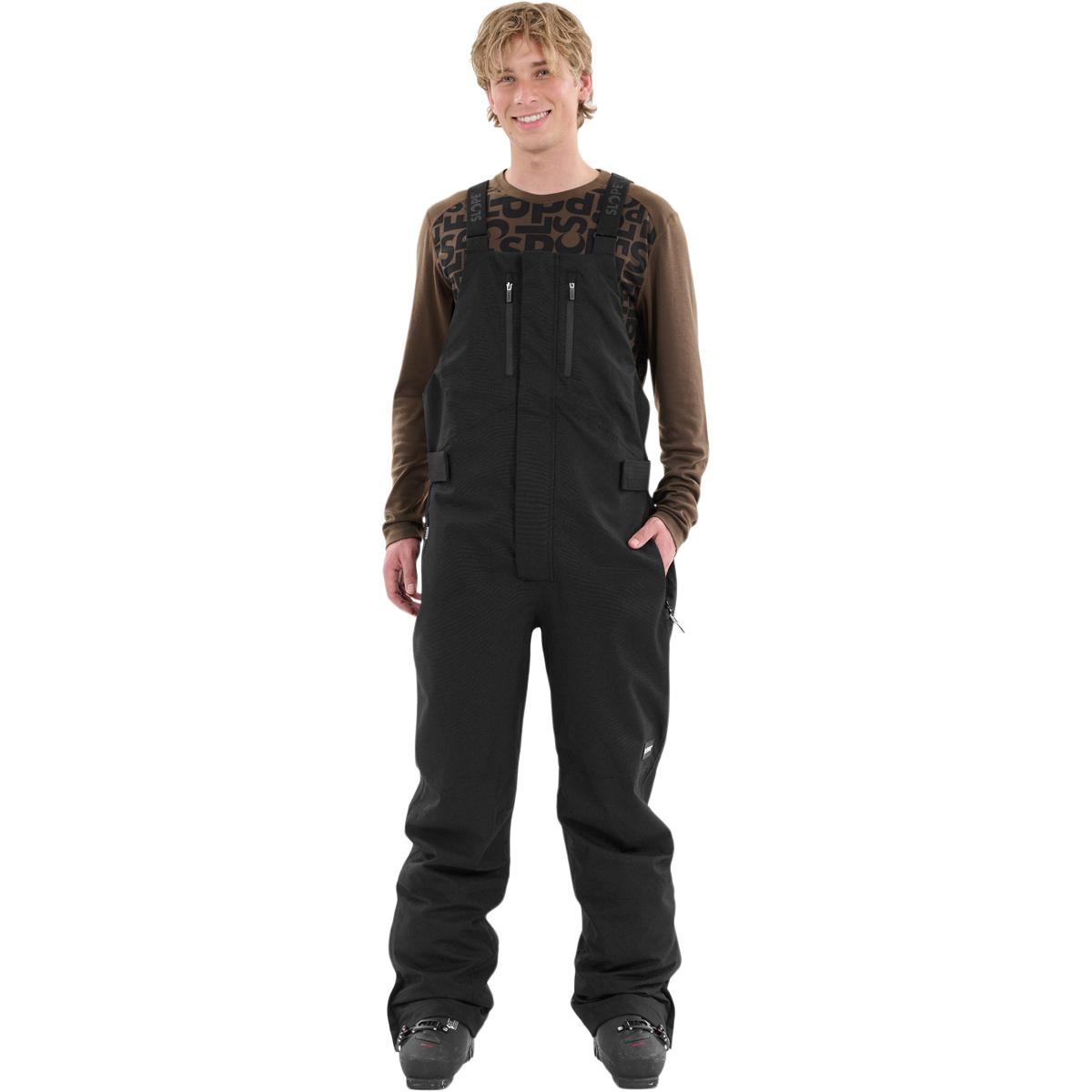 SLOPE Kenwood Bib Skibukser Herre Black