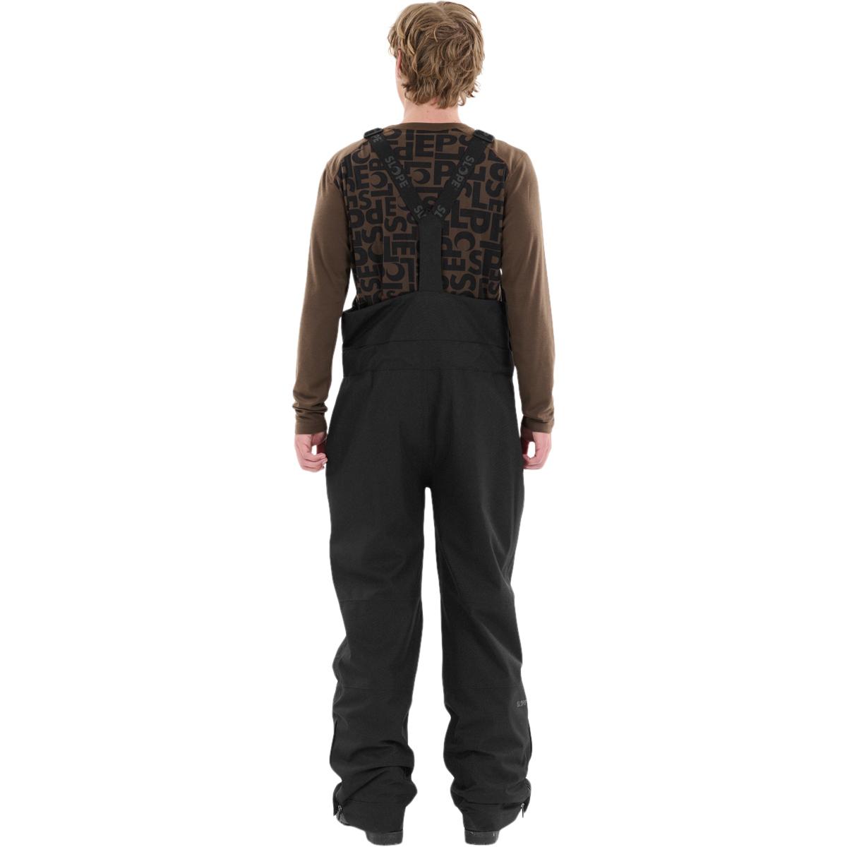 SLOPE Kenwood Bib Skibukser Herre Black