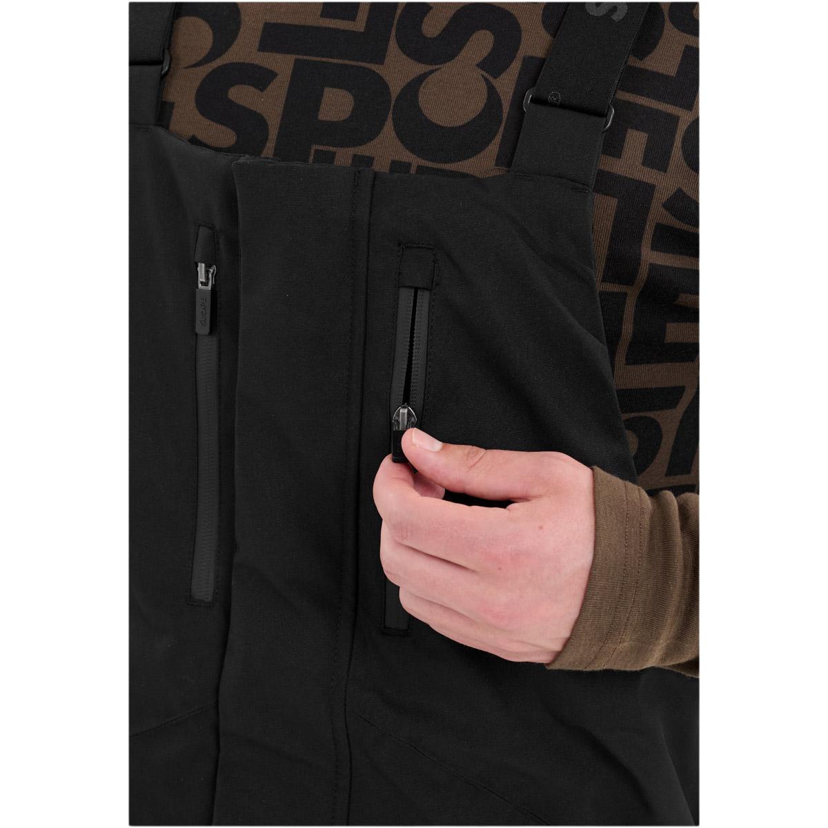 SLOPE Kenwood Bib Skibukser Herre Black