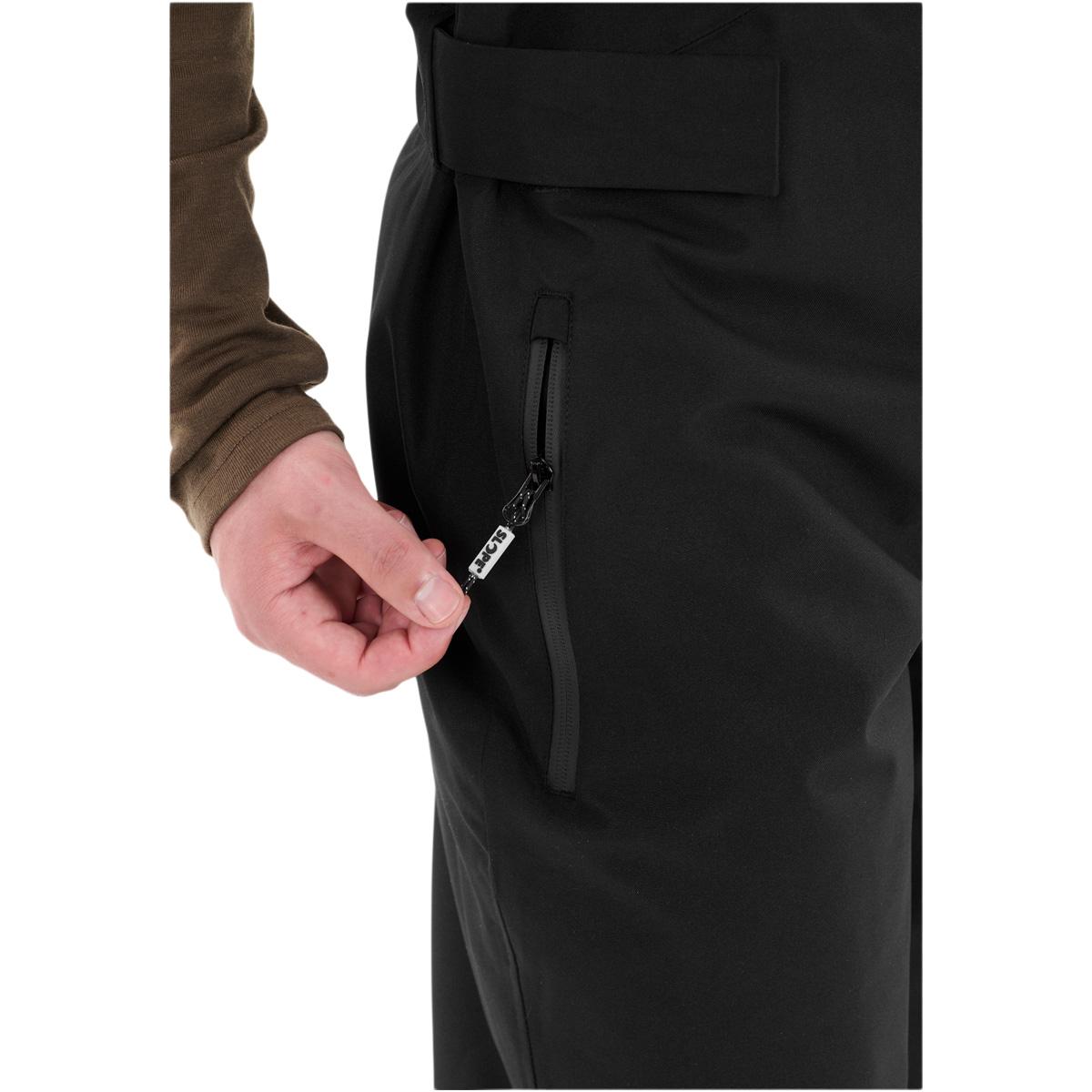 SLOPE Kenwood Bib Skibukser Herre Black
