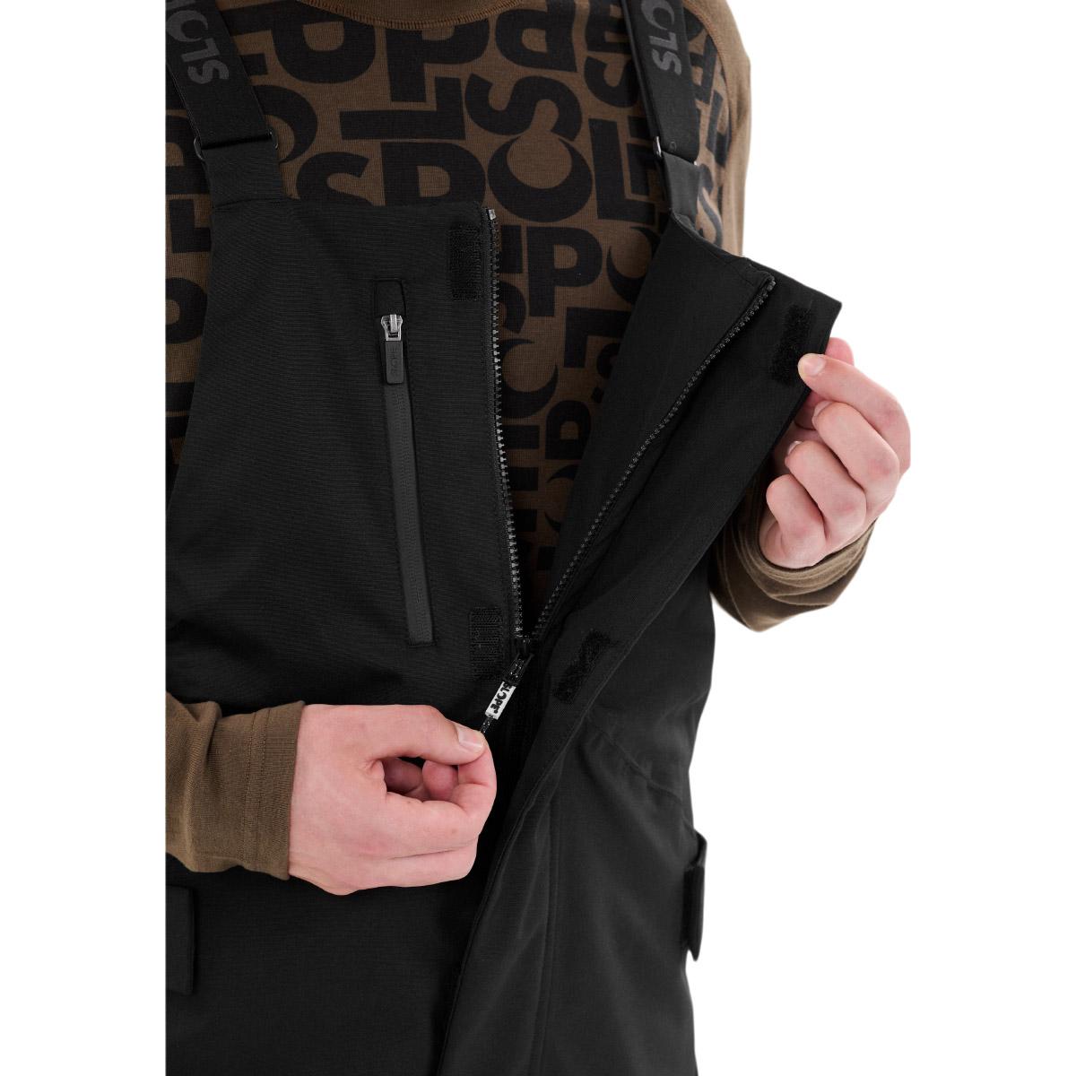 SLOPE Kenwood Bib Skibukser Herre Black