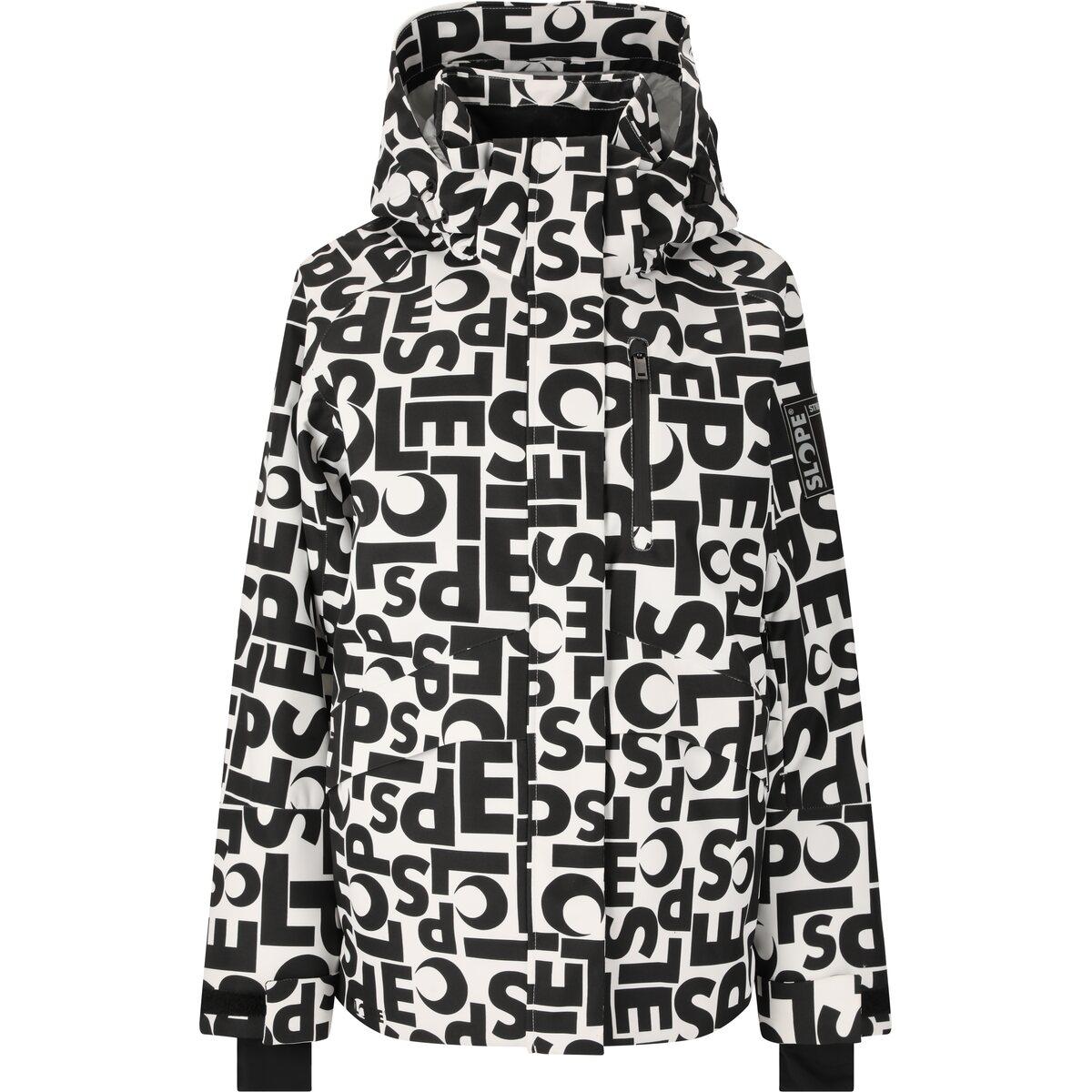 SLOPE Kenai AOP Skijakke Dame White