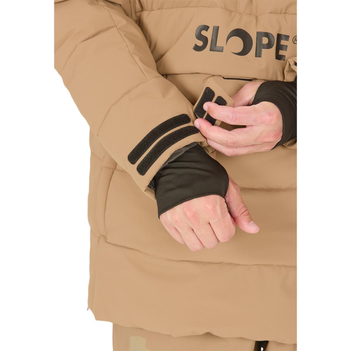 SLOPE Thumper Anorak Herre Petrified Oak
