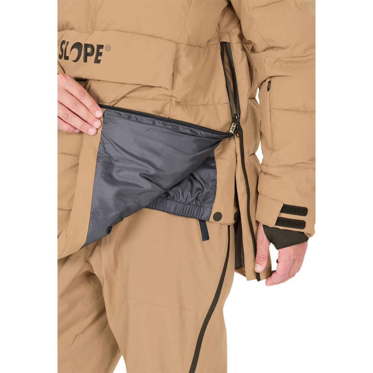 SLOPE Thumper Anorak Herre Petrified Oak