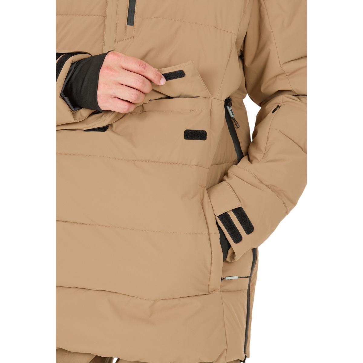 SLOPE Thumper Anorak Herre Petrified Oak