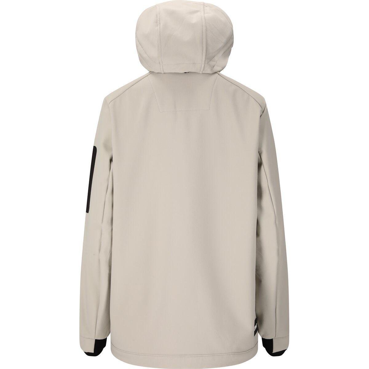 SLOPE Fletcher Hood Softshell Anorakk Dame Silver Lining