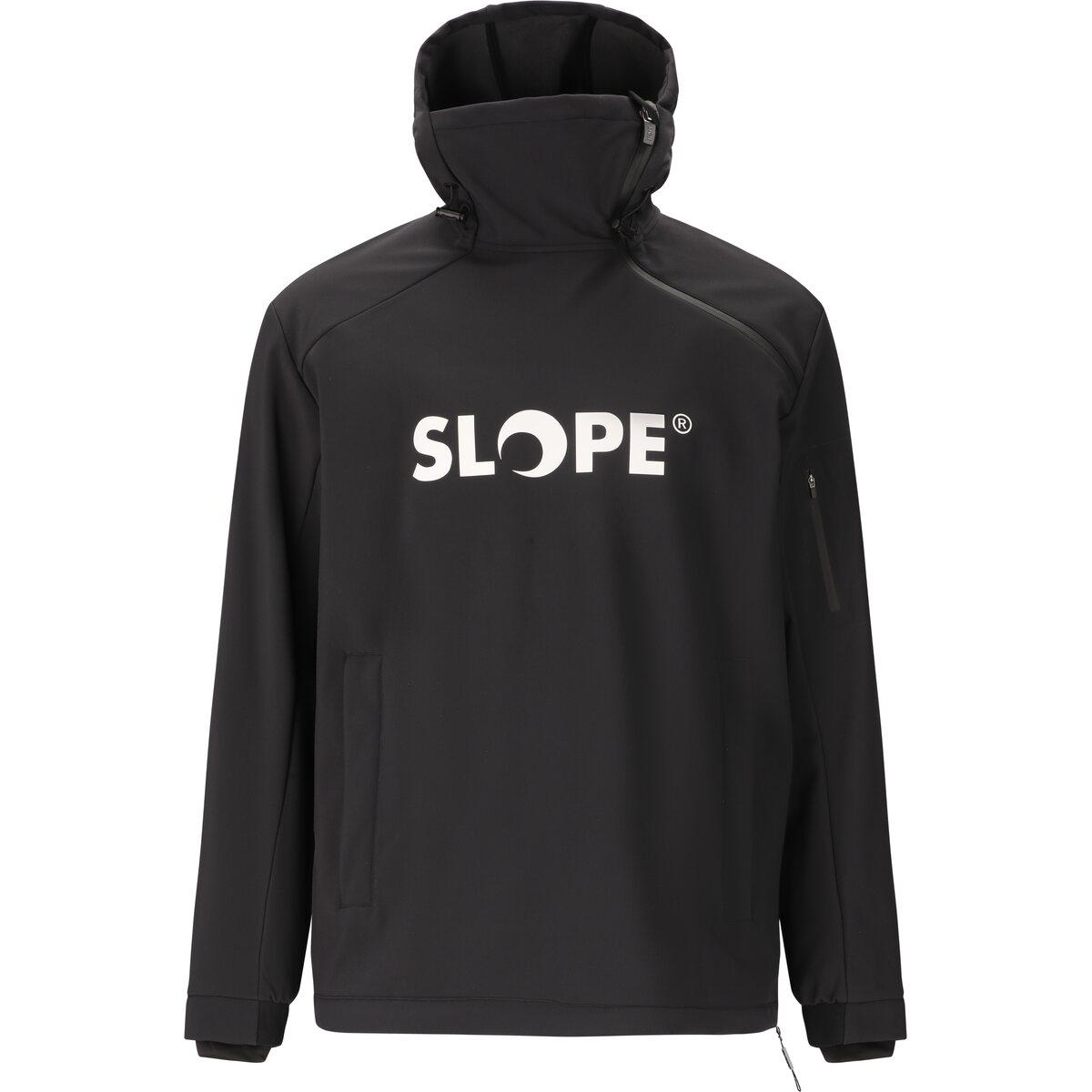 SLOPE Fletcher Hood Softshell Anorak Herre Black