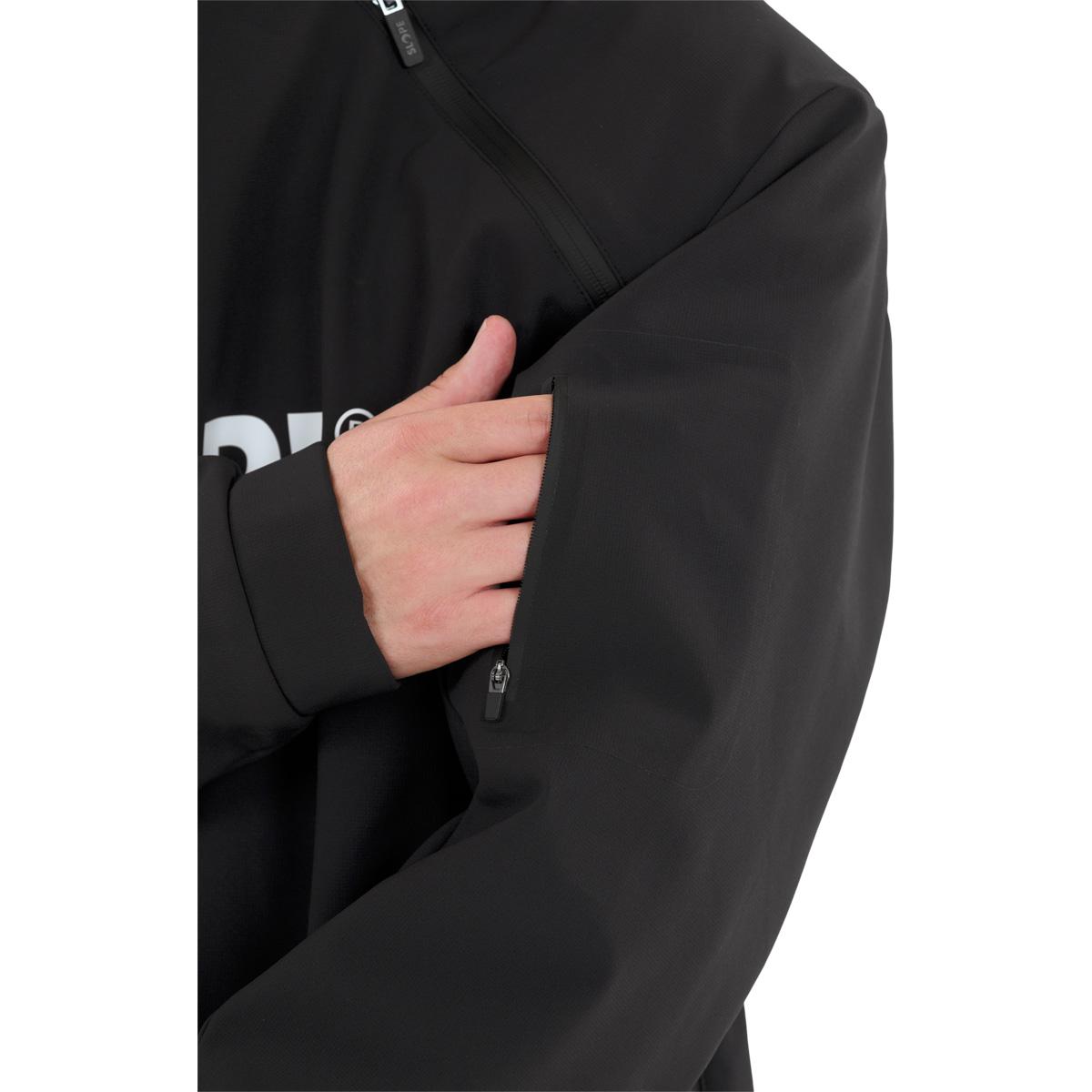 SLOPE Fletcher Hood Softshell Anorak Herre Black
