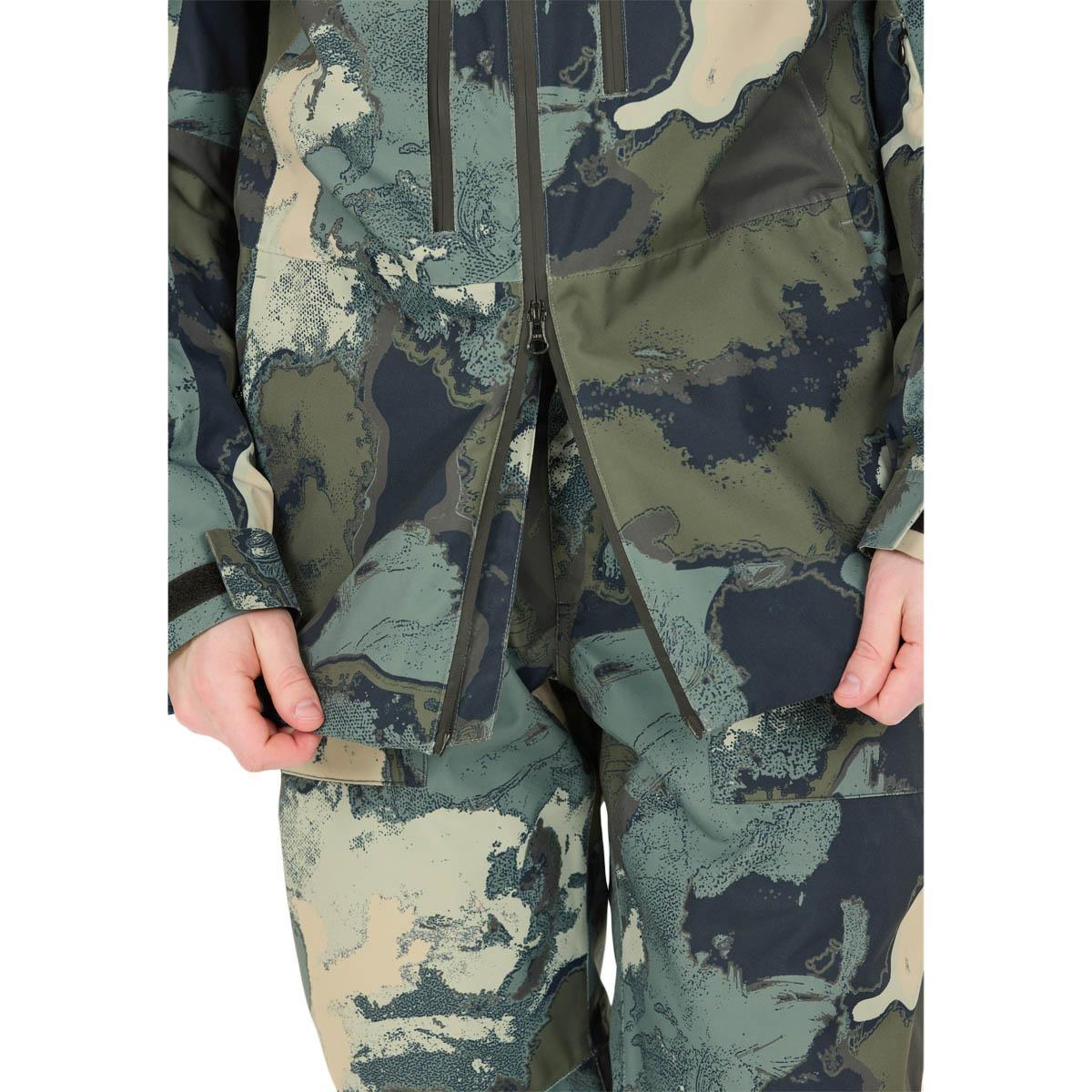 SLOPE Tuscon AOP Skijakke Herre Grape Leaf