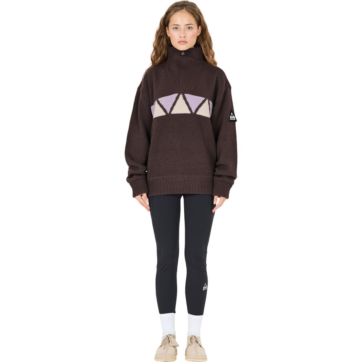 SOS Aboda Windstopper Strikkegenser Shale Mud