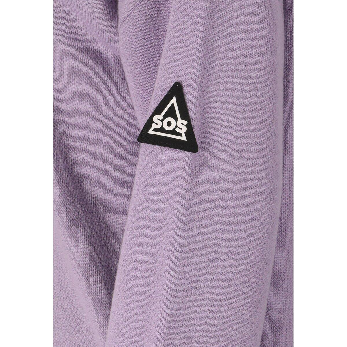 SOS Tignes Windstopper Strikkegenser Unisex Wisteria