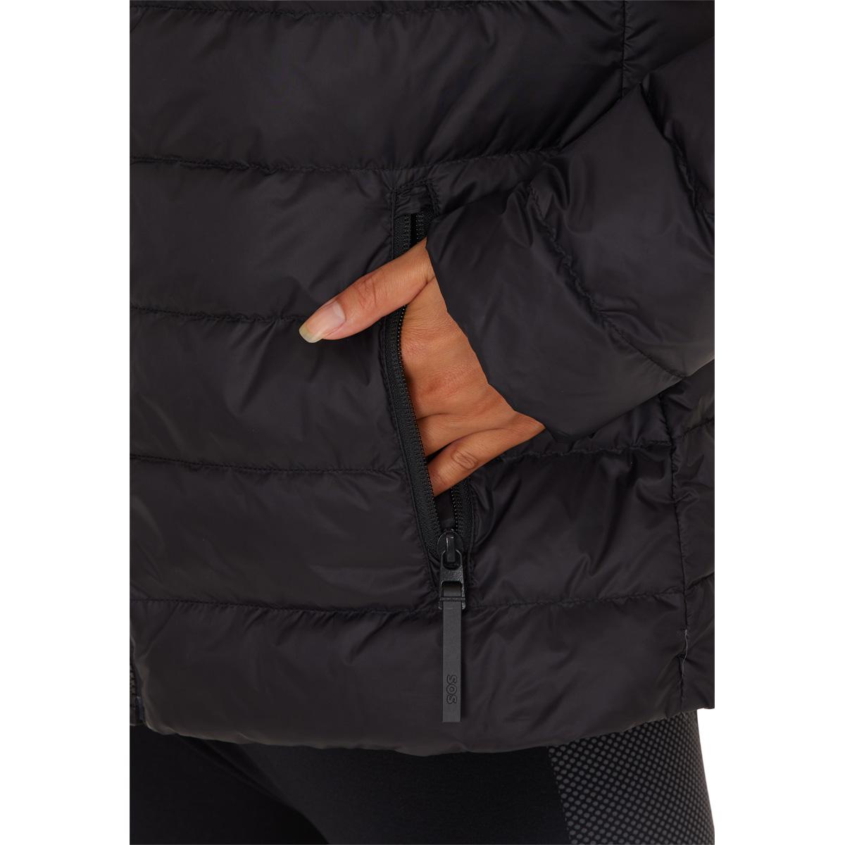 SOS Nauders Dunjakke Dame Black