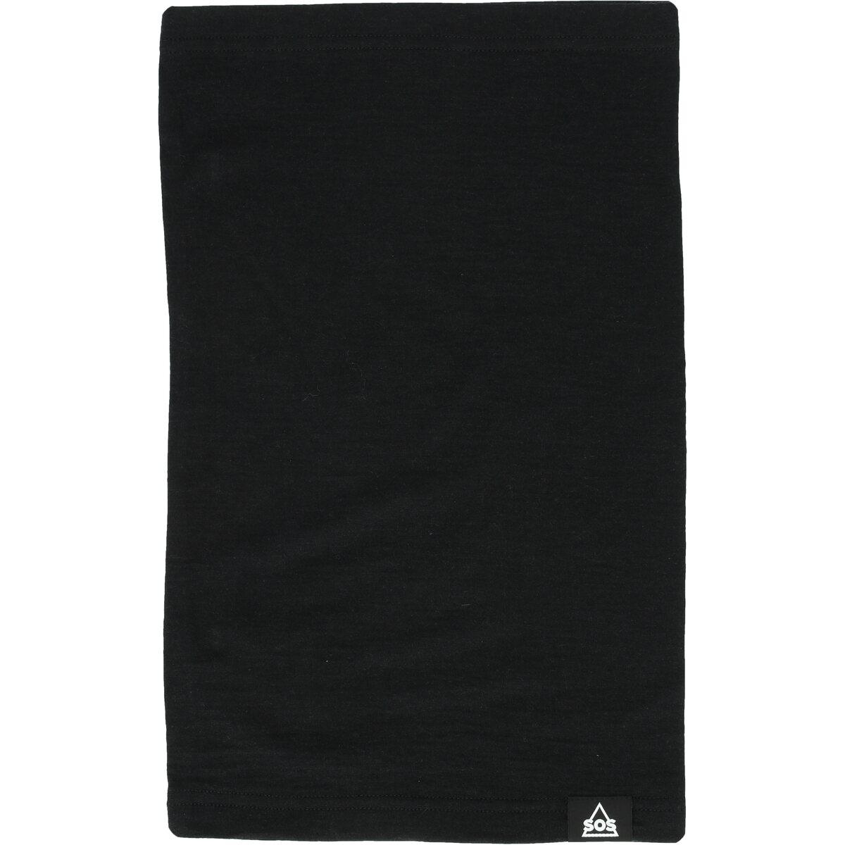 SOS Treble Cone Merinould Halsedisse Black
