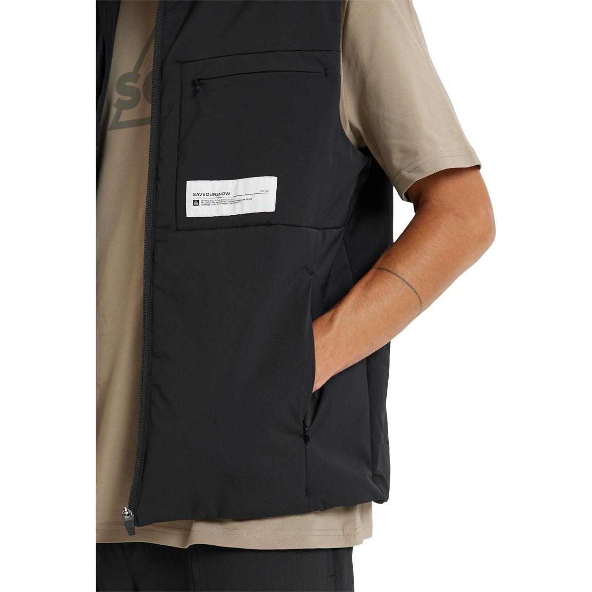 SOS Revelstoke Vest Herre Black