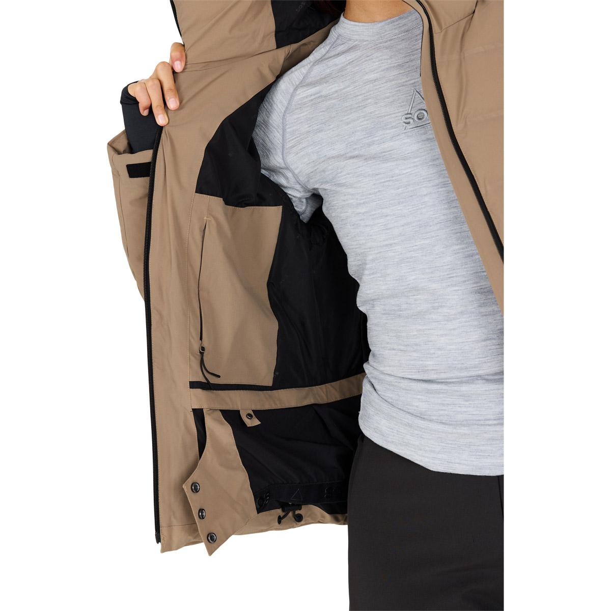 SOS Fieberbrunn 2L Insulated Dunjakke Dame Timber Wolf
