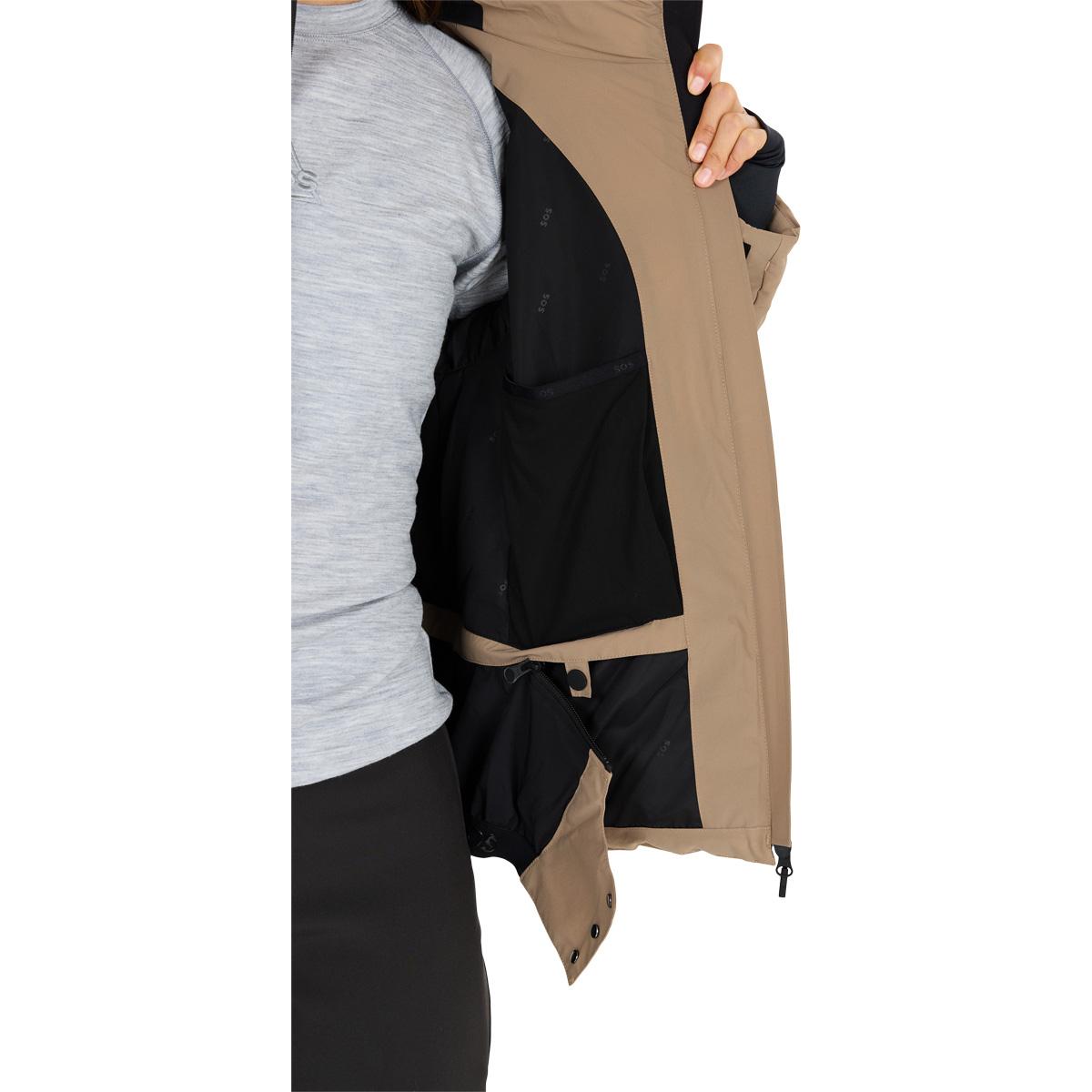 SOS Fieberbrunn 2L Insulated Dunjakke Dame Timber Wolf