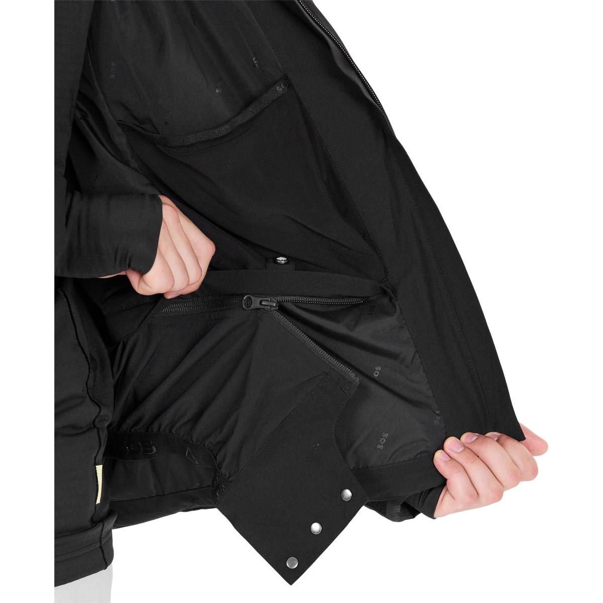 SOS Fieberbrunn 2L Insulated Dynejakke Dynejakke Herre Black