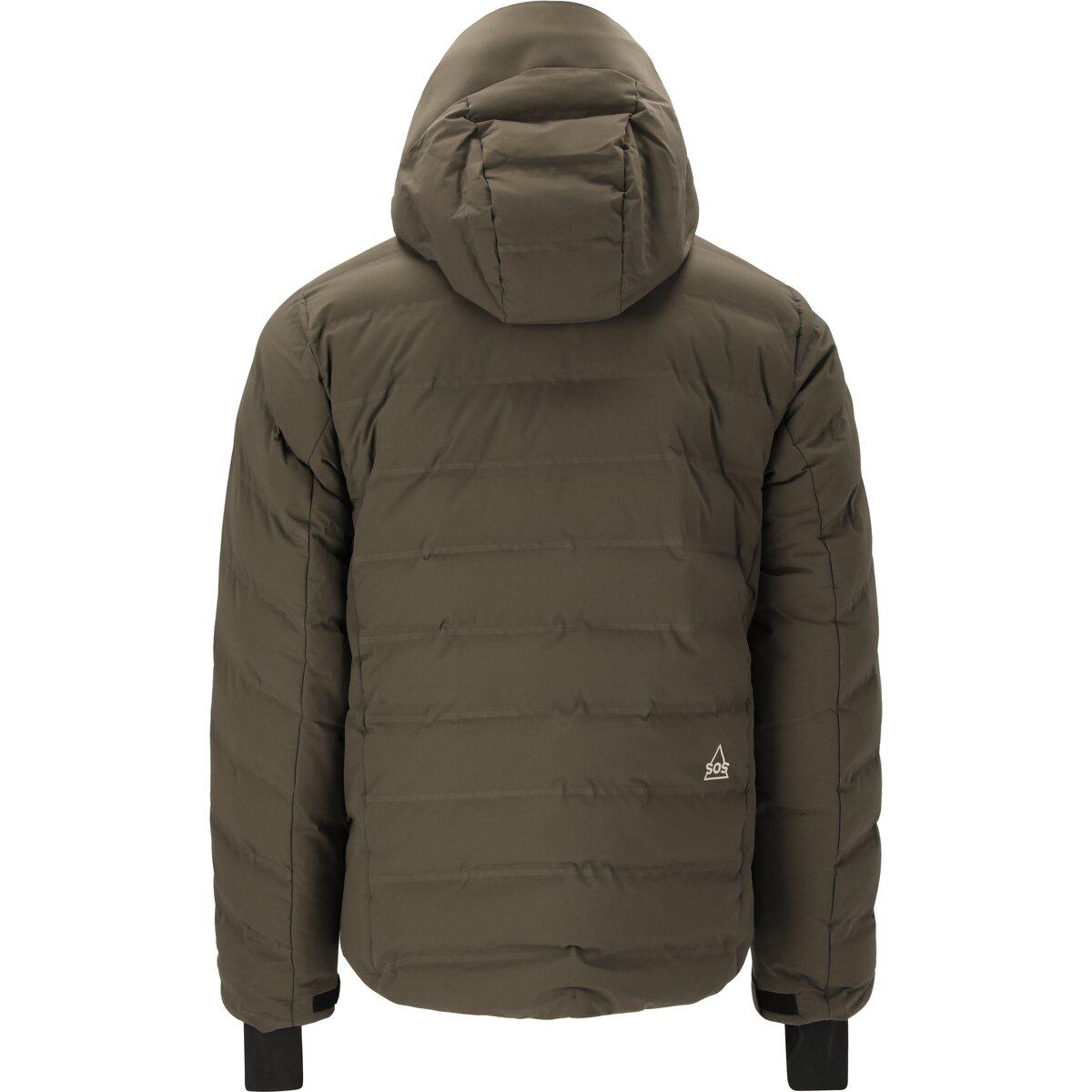 SOS Fieberbrunn 2L Insulated Dynejakke Dunjakke Herre Black Ink