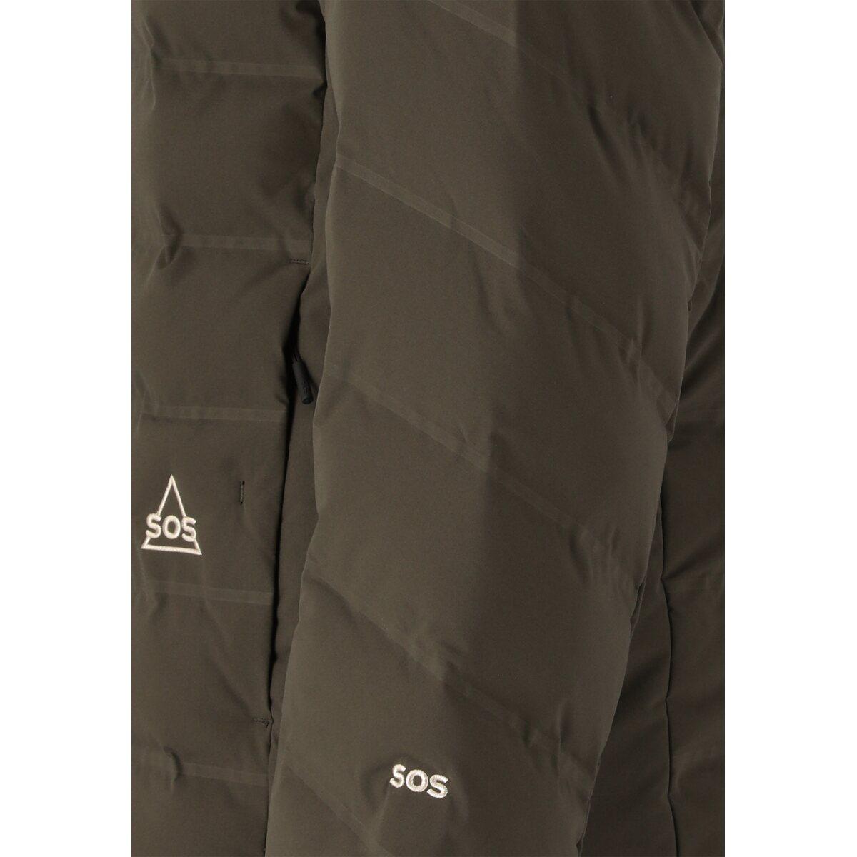SOS Fieberbrunn 2L Insulated Dynejakke Dunjakke Herre Black Ink