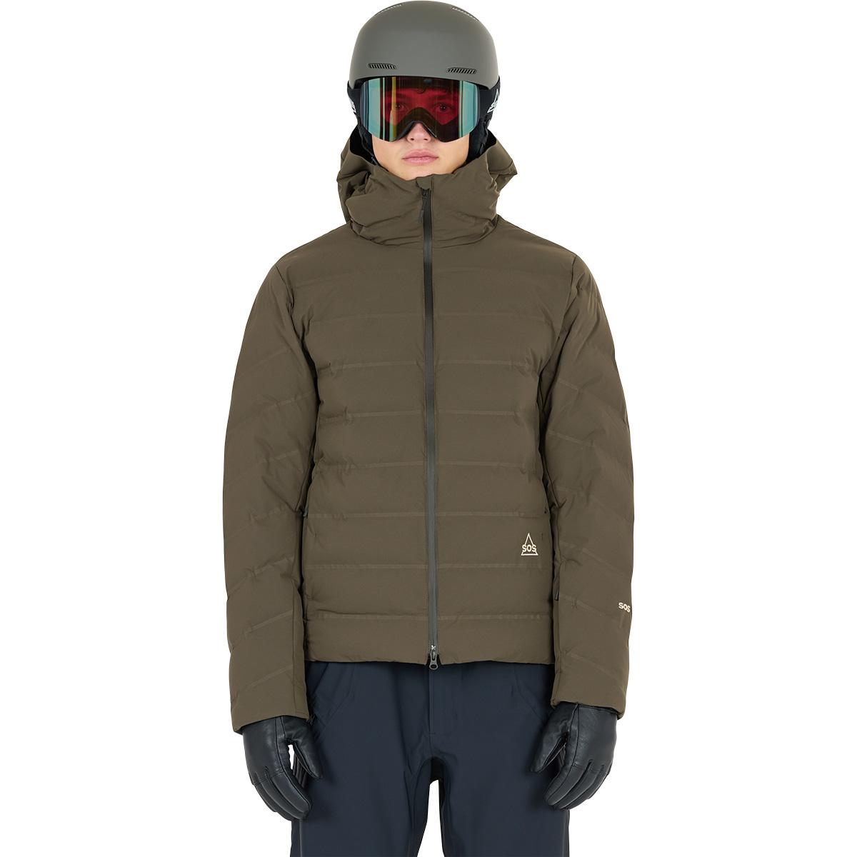 SOS Fieberbrunn 2L Insulated Dynejakke Dunjakke Herre Black Ink