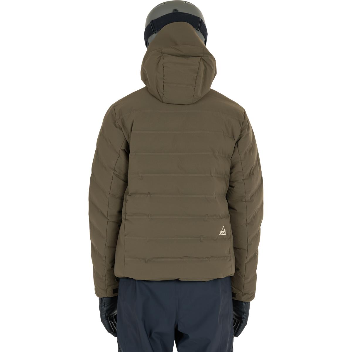 SOS Fieberbrunn 2L Insulated Dynejakke Dunjakke Herre Black Ink