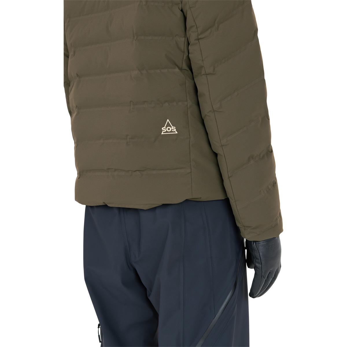 SOS Fieberbrunn 2L Insulated Dynejakke Dunjakke Herre Black Ink