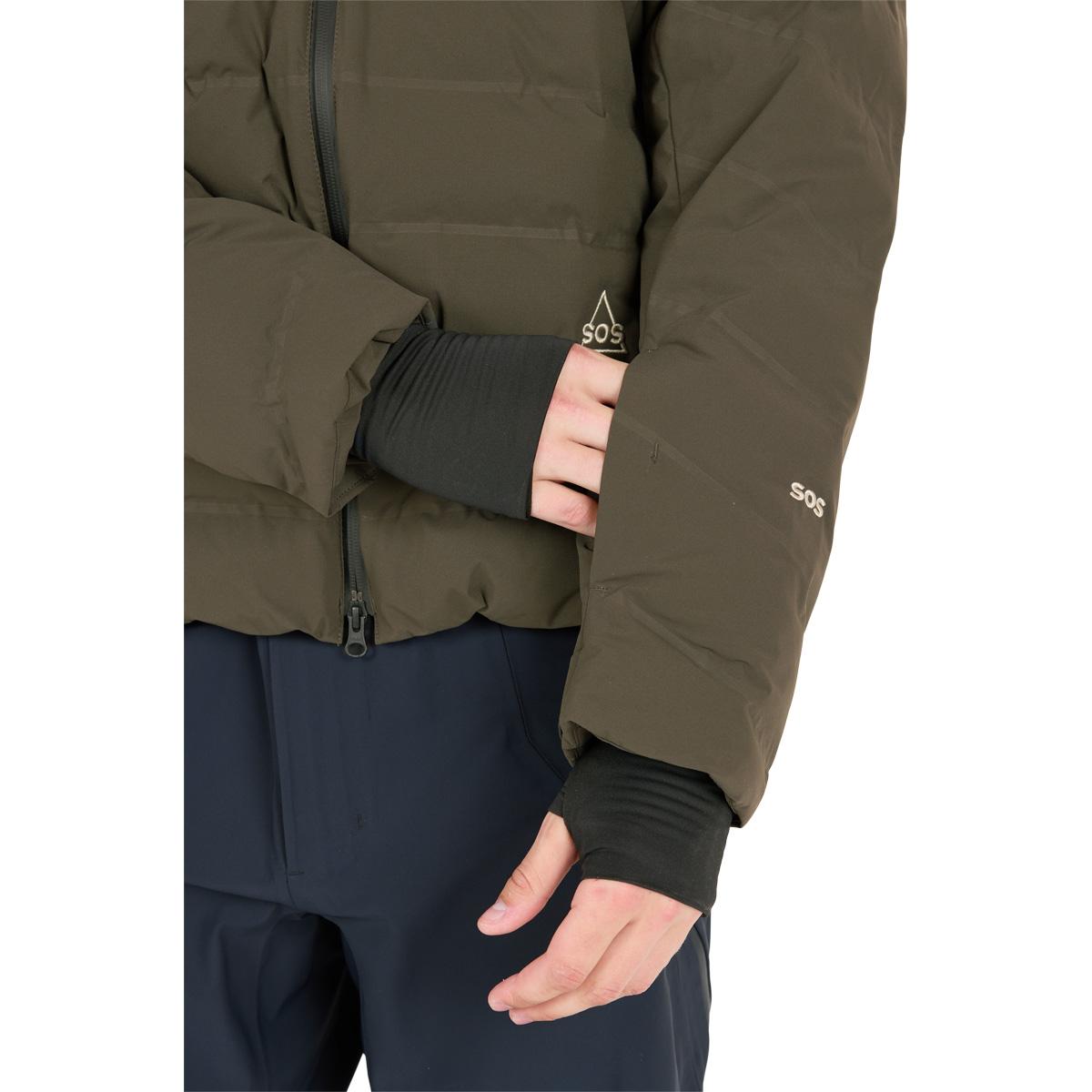 SOS Fieberbrunn 2L Insulated Dynejakke Dunjakke Herre Black Ink