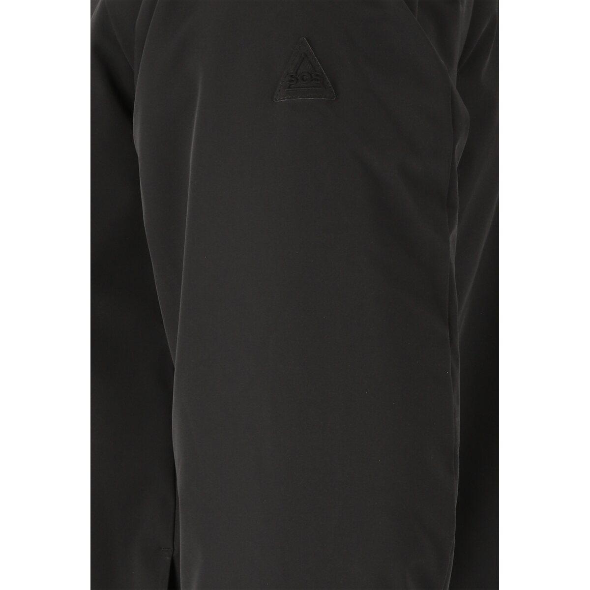 SOS Boiwa Insulated Parka Vinterjakke Herre Black