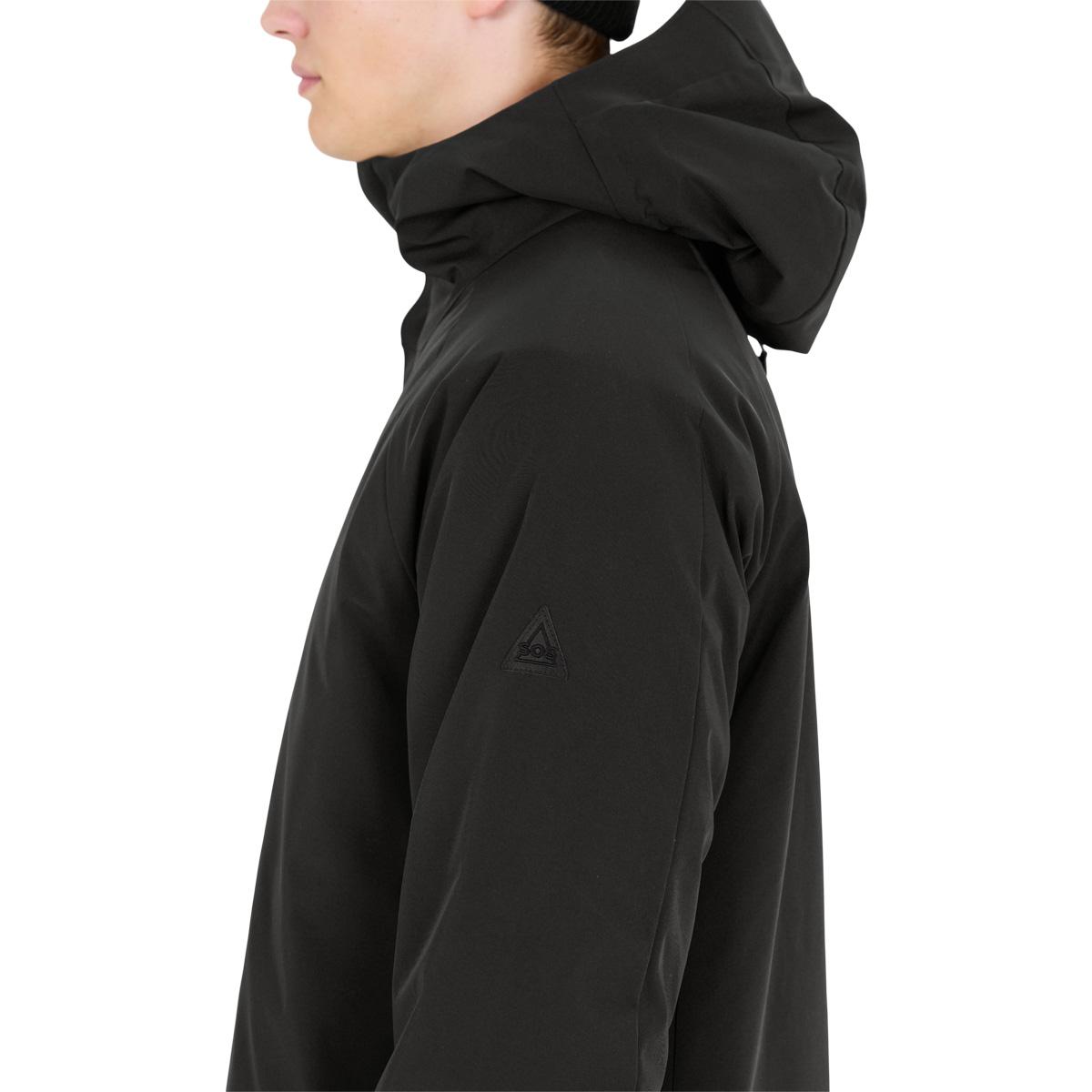 SOS Boiwa Insulated Parka Vinterjakke Herre Black
