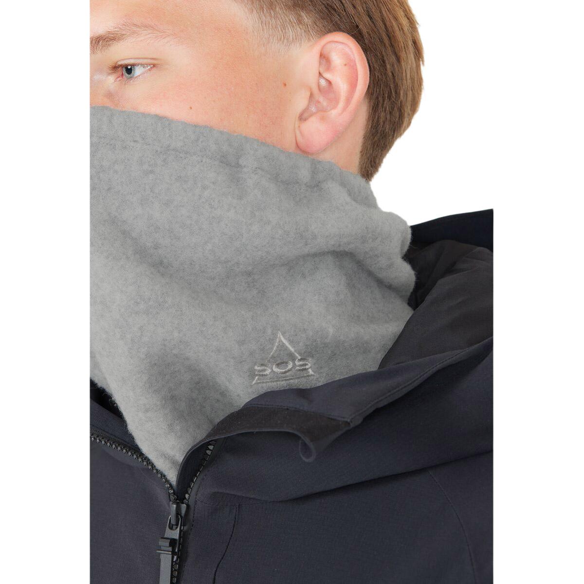 SOS Aneto Merinould Halsedisse Light Grey Melange