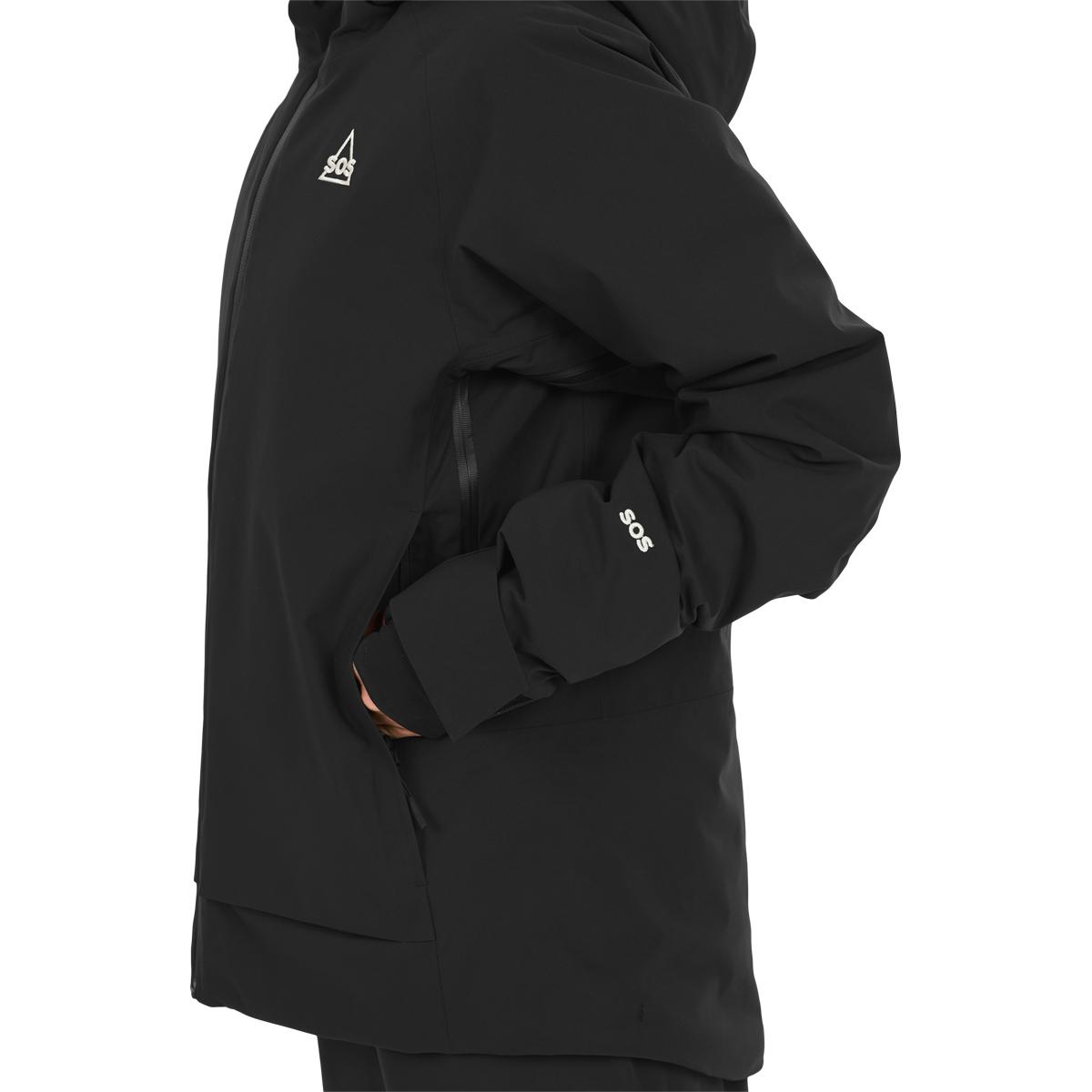 SOS Samkos 2L Insulated Skijakke Dame Black