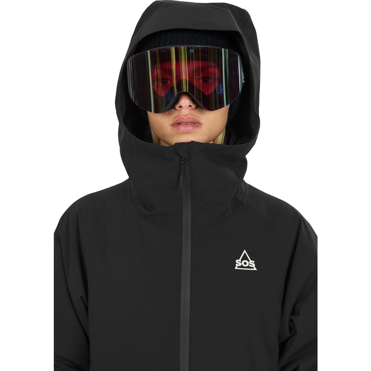 SOS Samkos 2L Insulated Skijakke Dame Black