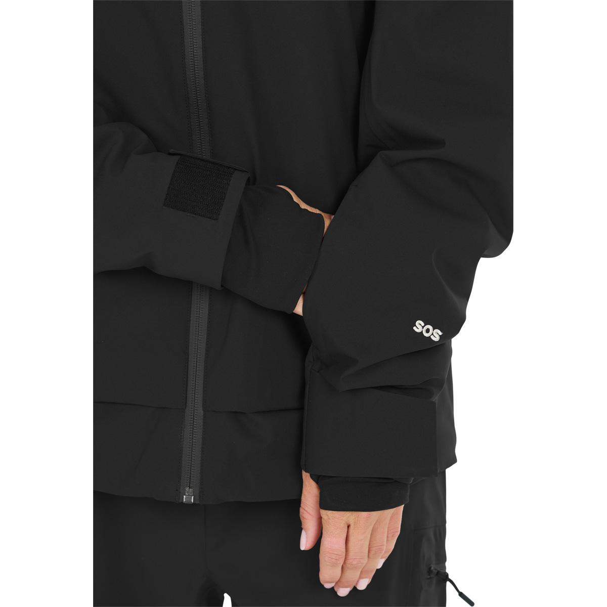 SOS Samkos 2L Insulated Skijakke Dame Black