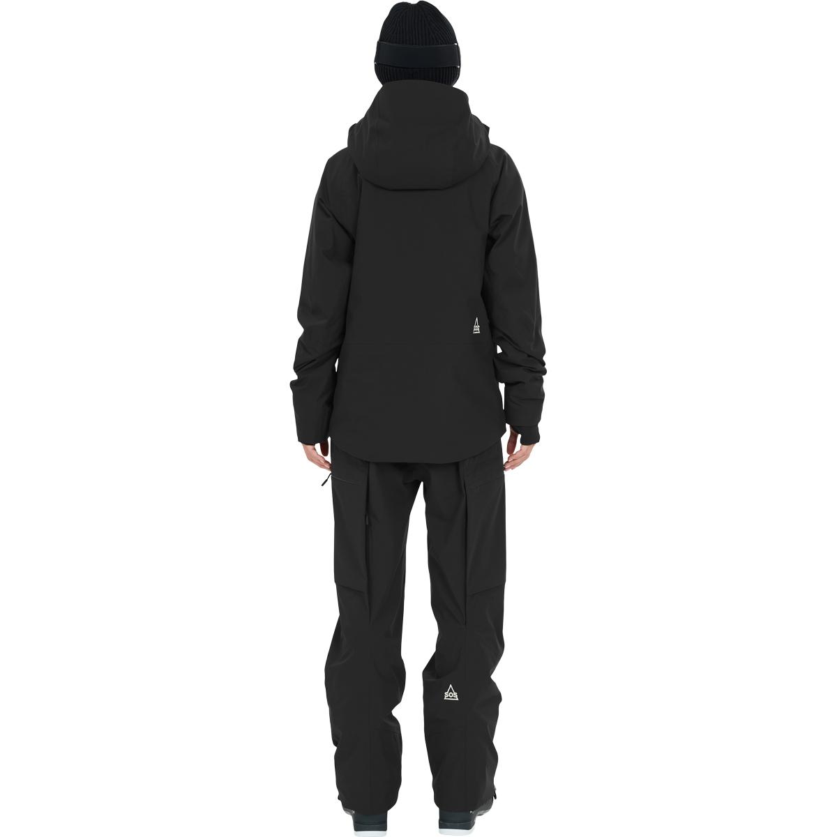 SOS Samkos 2L Insulated Skijakke Dame Black