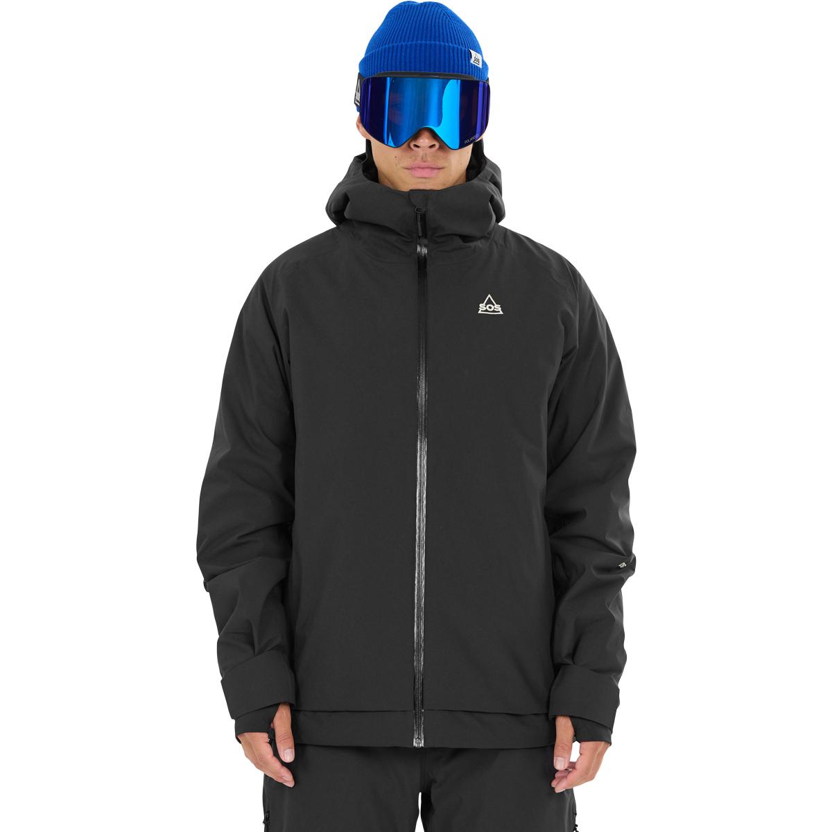 SOS Samkos 2L Insulated Skijakke Herre Black