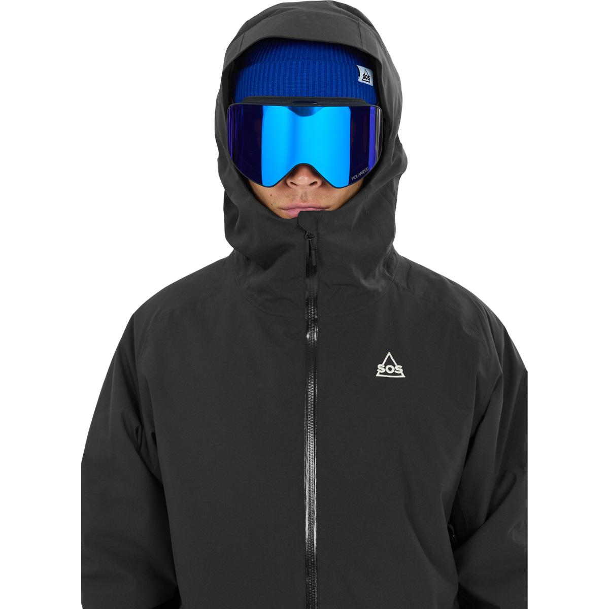 SOS Samkos 2L Insulated Skijakke Herre Black