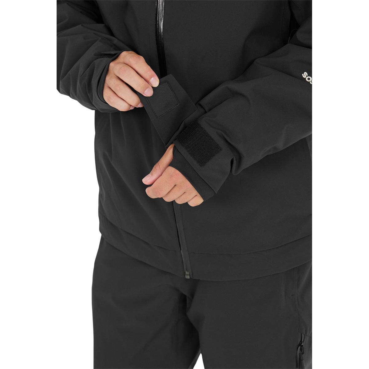 SOS Samkos 2L Insulated Skijakke Herre Black