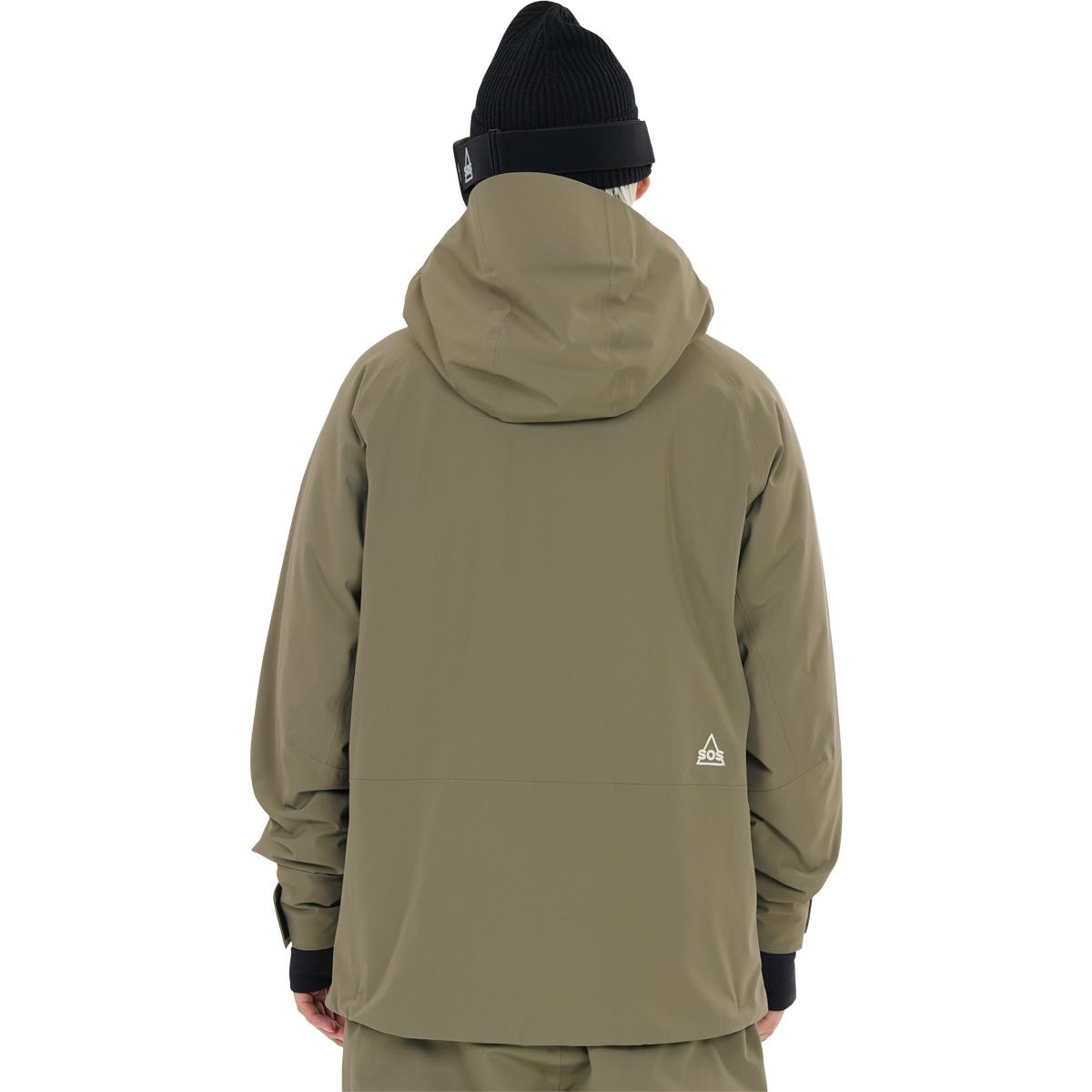 SOS Samkos 2L Insulated Skijakke Herre Smokey Olive