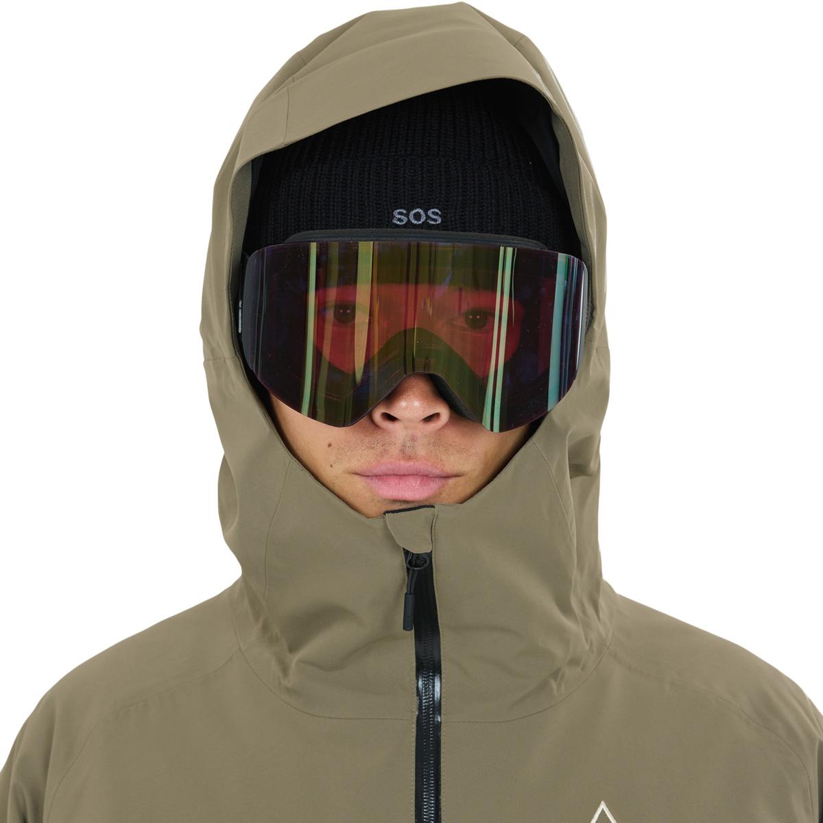SOS Samkos 2L Insulated Skijakke Herre Smokey Olive