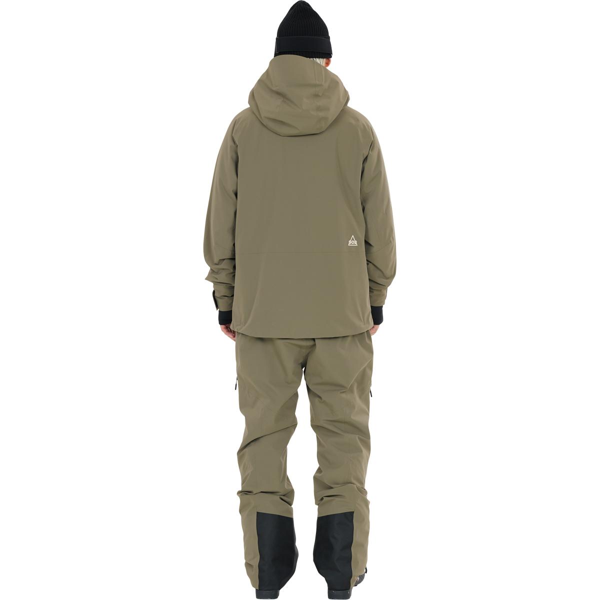 SOS Samkos 2L Insulated Skijakke Herre Smokey Olive