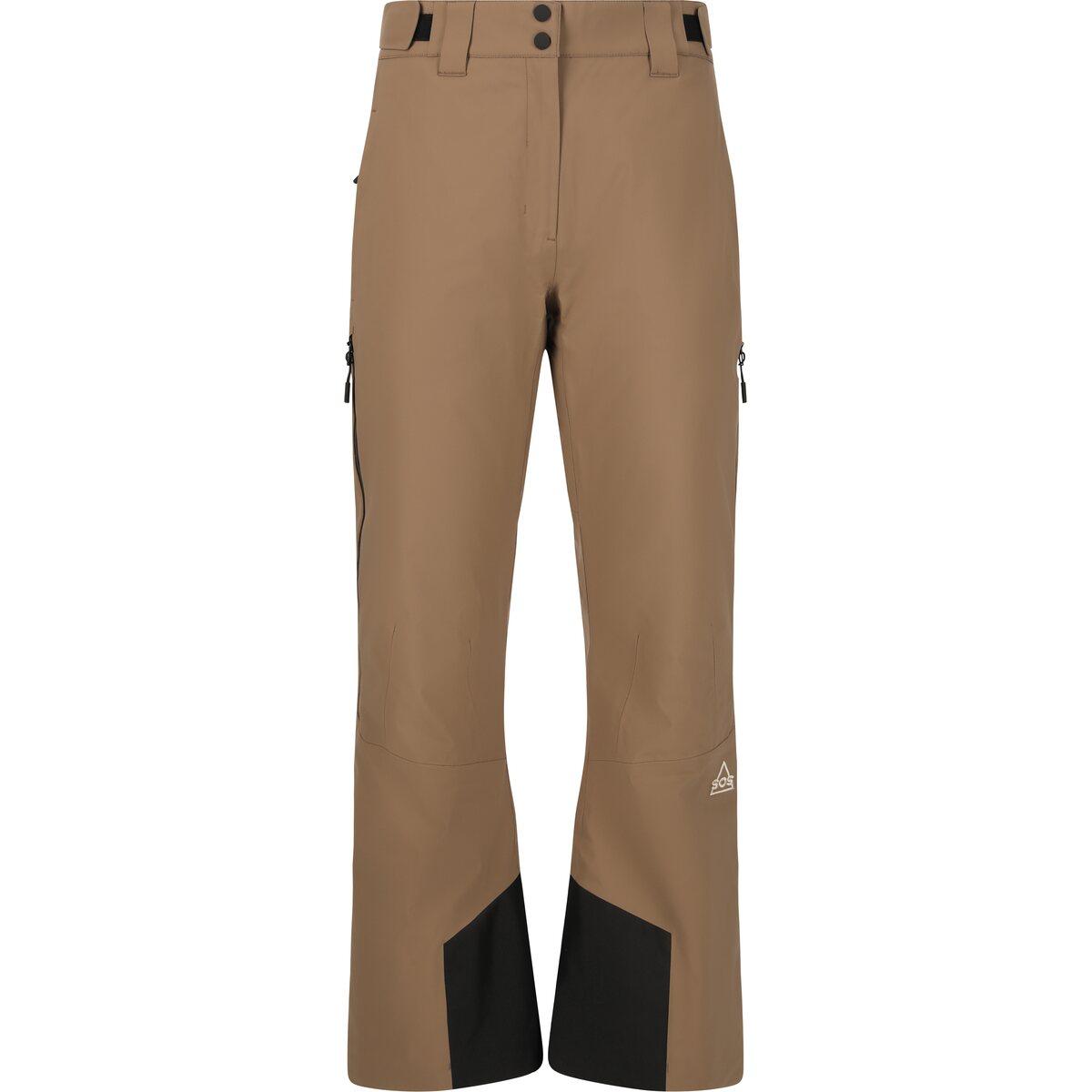 SOS Samkos 2L Insulated Skibukser Dame Brown
