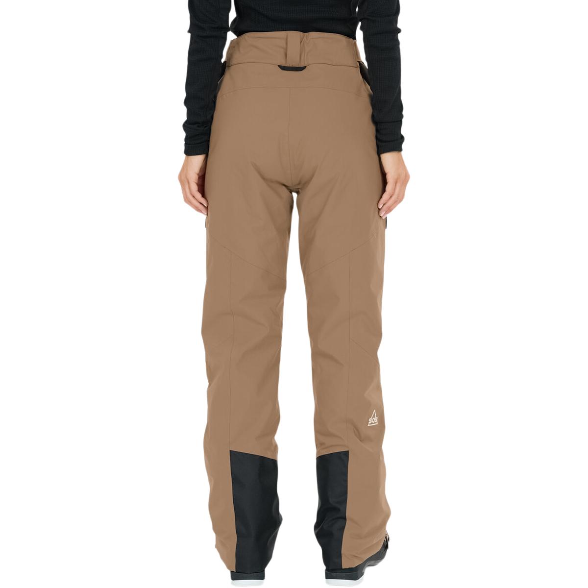 SOS Samkos 2L Insulated Skibukser Dame Brown