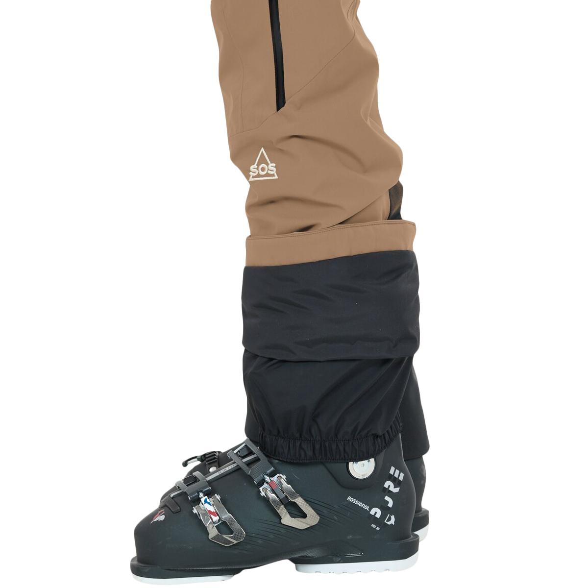 SOS Samkos 2L Insulated Skibukser Dame Brown
