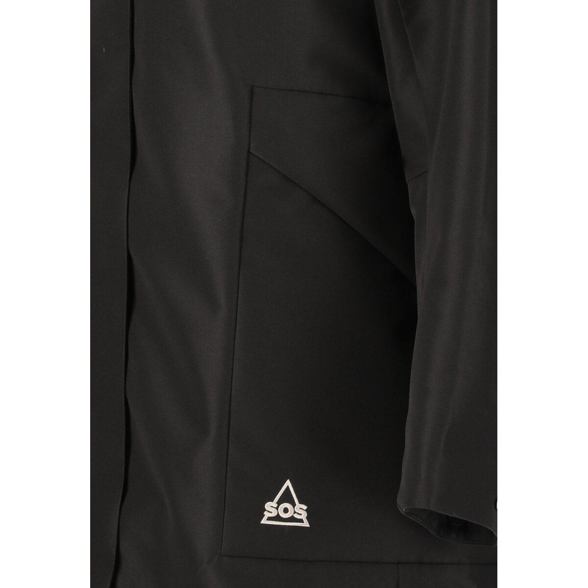 SOS Trikora 2L Long Insulated Parka Vinterjakke Dame Black