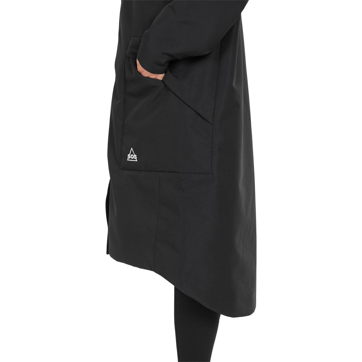 SOS Trikora 2L Long Insulated Parka Vinterjakke Dame Black