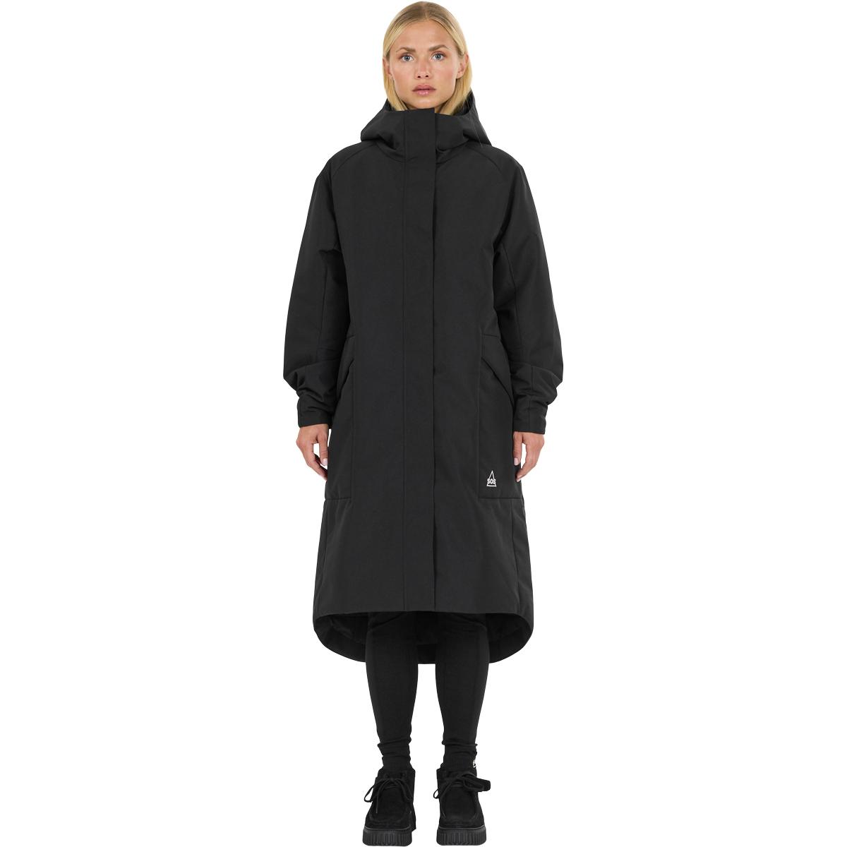 SOS Trikora 2L Long Insulated Parka Vinterjakke Dame Black